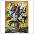 cross stitch pattern Lilac Bouquet