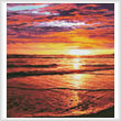 cross stitch pattern Ocean Sunrise