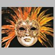 cross stitch pattern Orange Mask