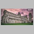 cross stitch pattern Pisa Cathedral at Sunrise