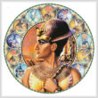 cross stitch pattern Rameses II Circle (Left)