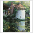 cross stitch pattern Scotney Castle Garden (Crop)