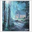 cross stitch pattern Summer Chapel (Crop)