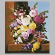 cross stitch pattern Still Life of Flowers