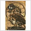 cross stitch pattern Steampunk Owl