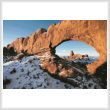 cross stitch pattern Turret Arch
