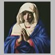 cross stitch pattern The Virgin in Prayer 2