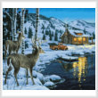 cross stitch pattern At Waters Edge (Crop)