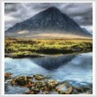 cross stitch pattern Buachaille Etive Mor Glencoe (Crop)