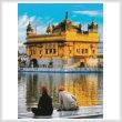 cross stitch pattern Golden Temple