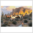 cross stitch pattern Legends of the West