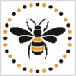 cross stitch pattern Little Bee