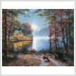 cross stitch pattern Lakeside Dreams