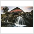 cross stitch pattern Mini First Light on the Buachaille