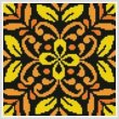 cross stitch pattern Ornamental Square 1