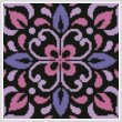 cross stitch pattern Ornamental Square 2