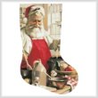 cross stitch pattern Pinch of Cheer Stocking (Right)