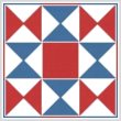 cross stitch pattern Quilt Square 4