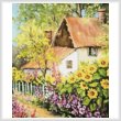 cross stitch pattern Summer Garden (Crop)