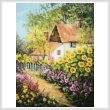 cross stitch pattern Summer Garden