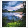 cross stitch pattern Stac Pollaidh Sunset (Crop 1)