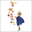 cross stitch pattern The Butterflies (Large)