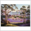 cross stitch pattern The Purple Paddock