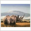 cross stitch pattern Amboseli