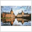 cross stitch pattern Anholt Castle, Germany
