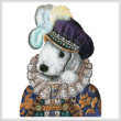 cross stitch pattern Bedlington Prince