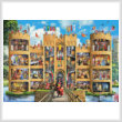cross stitch pattern Castle Cutaway (Large)