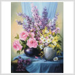 cross stitch pattern Floral Splendour
