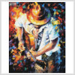 cross stitch pattern Guitar and Soul 2 (Large)