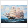 cross stitch pattern HMS Macquarie