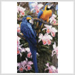 cross stitch pattern Jungle Majesty (Crop)