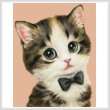 cross stitch pattern Mini Cat 67