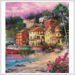 cross stitch pattern On Golden Shores (Crop)