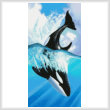 cross stitch pattern Orca 2