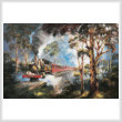 cross stitch pattern Puffing Billy (Large)