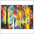 cross stitch pattern Rainy Wedding (Large)