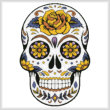 cross stitch pattern Sugar Skull