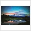 cross stitch pattern Schwabacher Nights