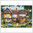 cross stitch pattern Summer House (Large)