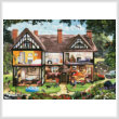 cross stitch pattern Summer House