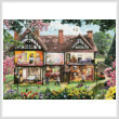 cross stitch pattern Spring House (Large)