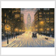 cross stitch pattern The Lights of the City