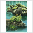 cross stitch pattern Turtle Pond