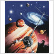 cross stitch pattern Universe