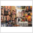 cross stitch pattern Venice Al Fresco