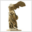 cross stitch pattern Winged Victory of Samothrace